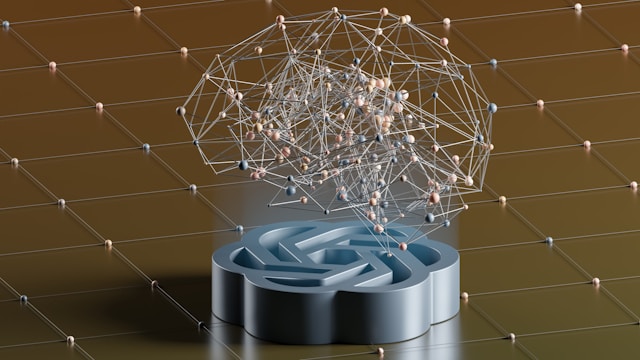 AI Network and Laptop